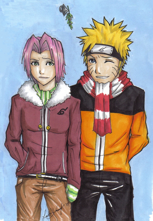 Naruto and Sakura