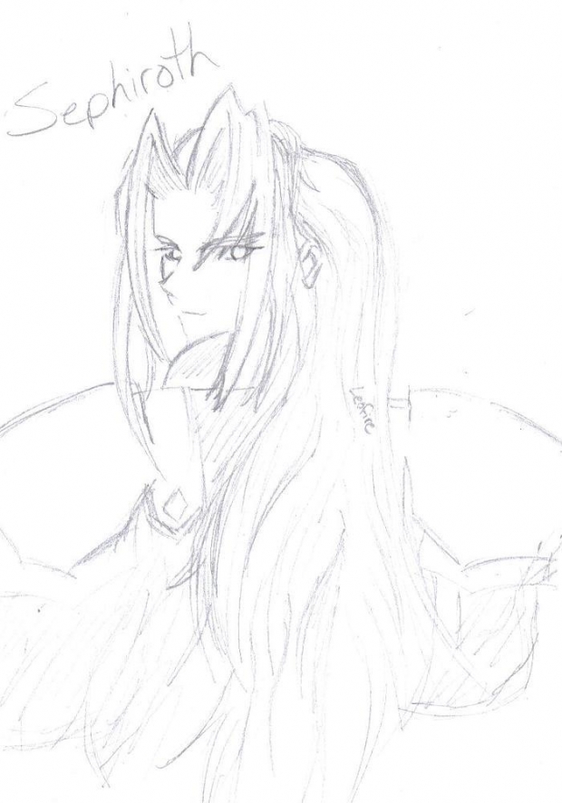 Sephiroth Back Turned