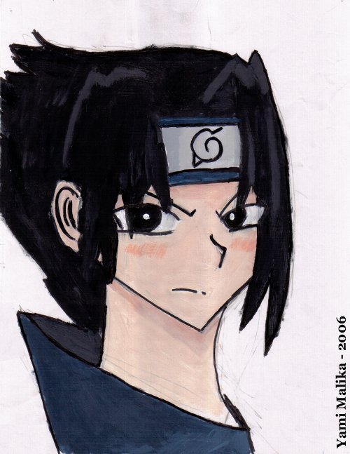 Painted Sasuke