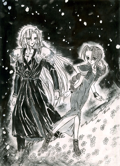 Aerith And Sephiroth