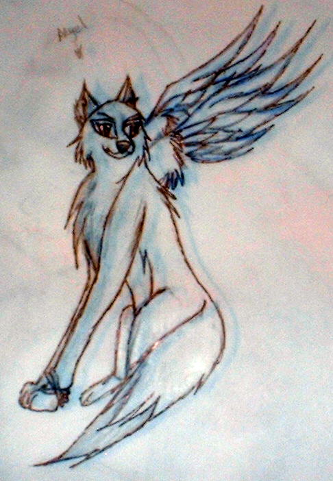 Angel-winged Wolf