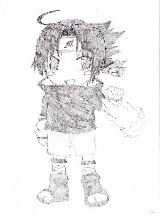 Chibi Sasuke!