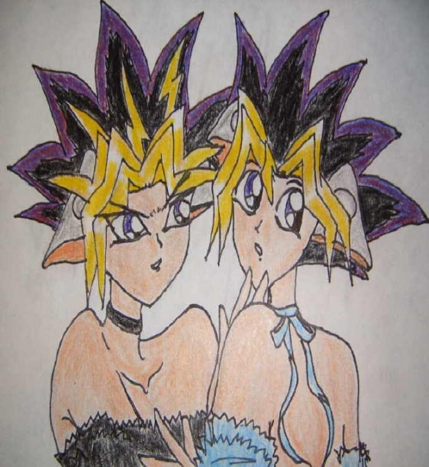 Yami And Yugi Cosplaying