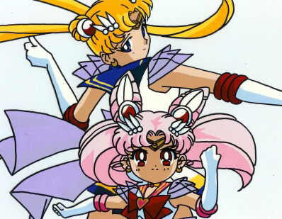 Sailor Moon & Chibi Moon
