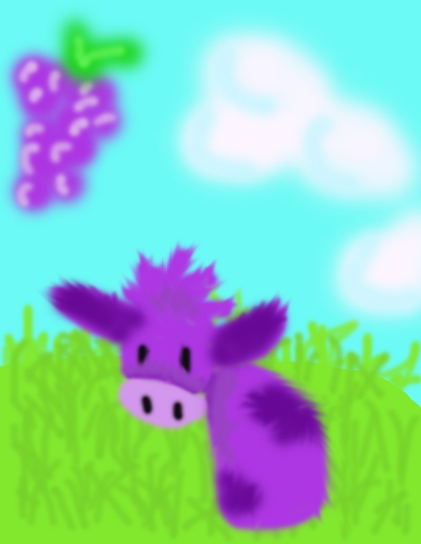 *moo* Purple Cow...