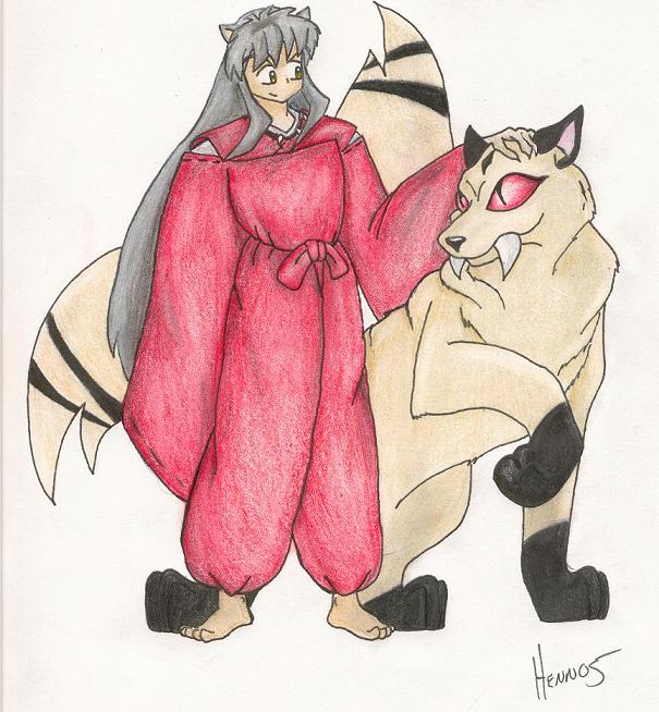 Inuyasha And Kilala