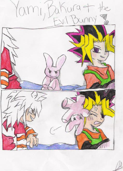 Yami, Bakura, & Evil Bunny 2