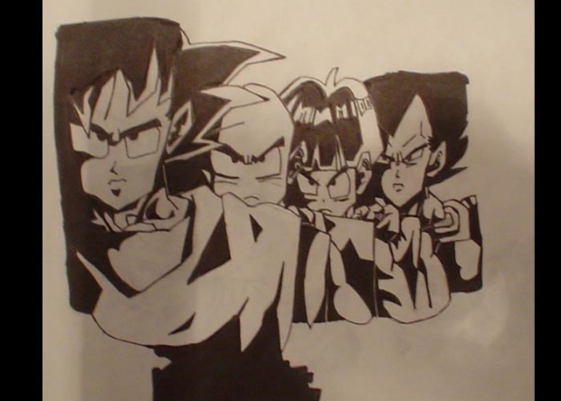 Dragon Ball Saiyan Saga Four