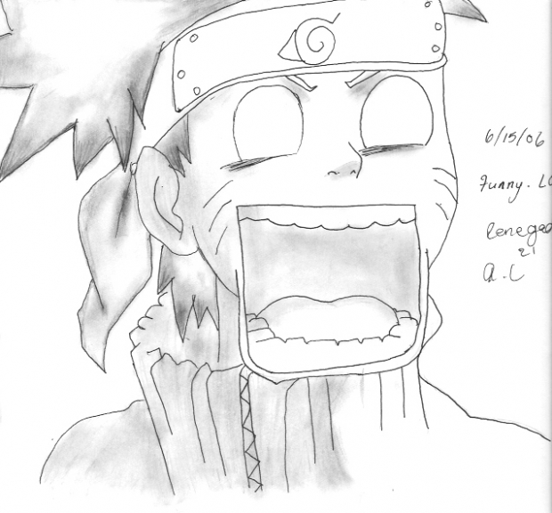 Naruto Shocked Oh So Funny.