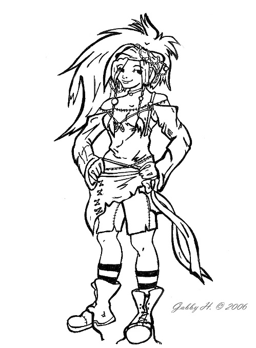 Rikku Re-designed