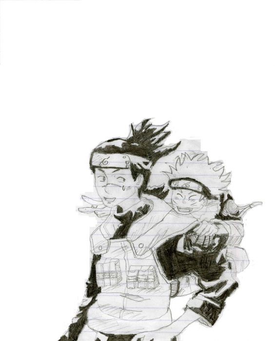 Naruto And Iruka