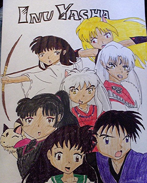 Really Old Inuyasha Drawing!