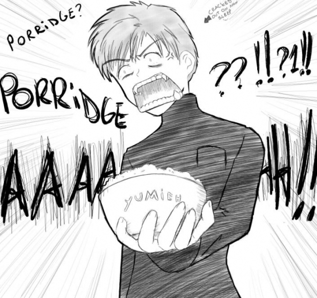 Houjo ._. do you like porridge q_q?