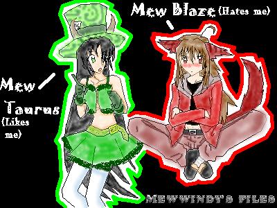 Ele-mew-tal Mews-taurus And Blaze