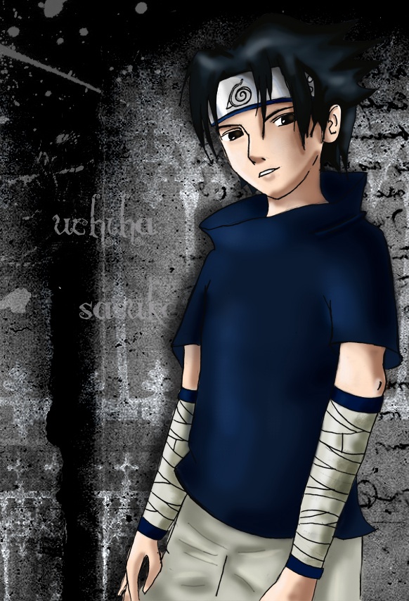 Uchiha Saskue (colored!)