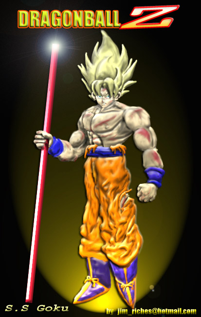 Goku After a Big Battle