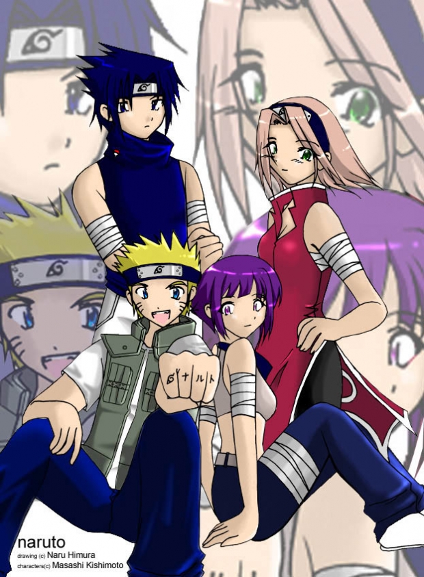 Sasuke, Sakura, Naruto, Hinata