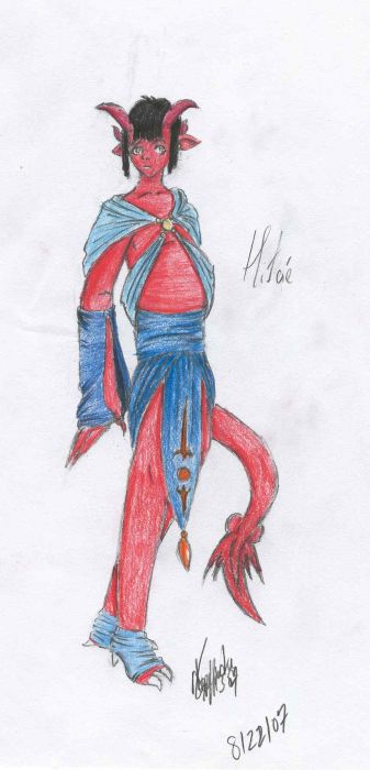 Hitoe - Character Sketch