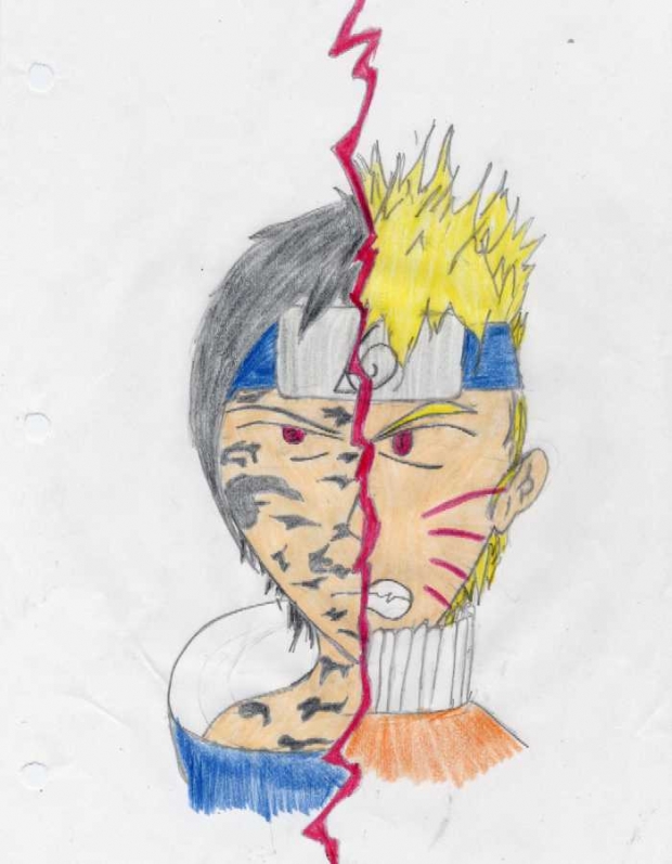 Rivals. Naruto And Sasuke