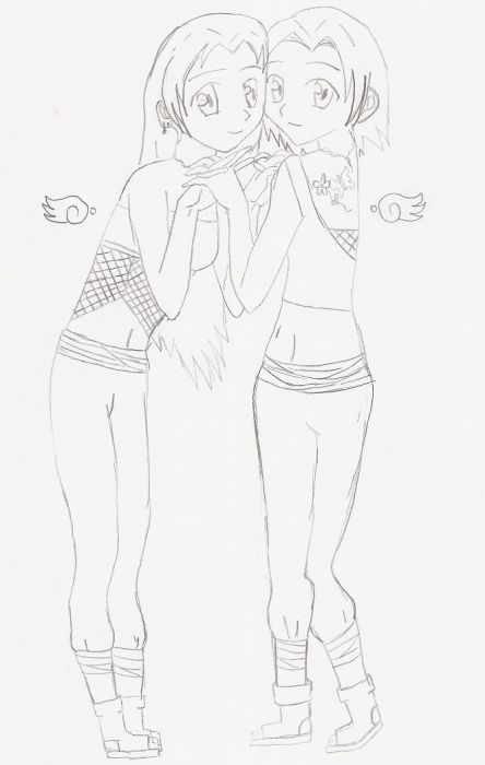 ♥hikari & Sakura♥ Uncolored