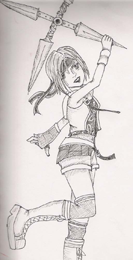 Yuffie! Kh Style!