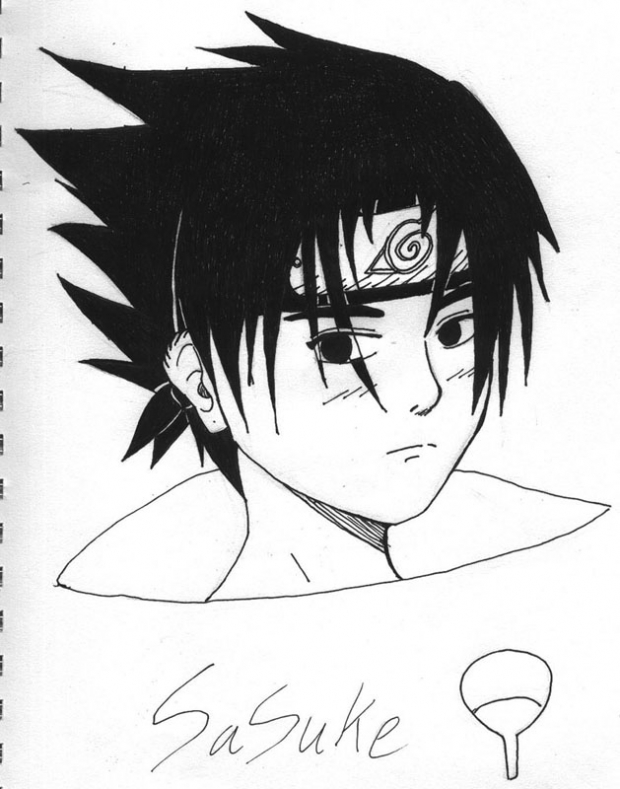 Another Sasuke Fanart Piccy.