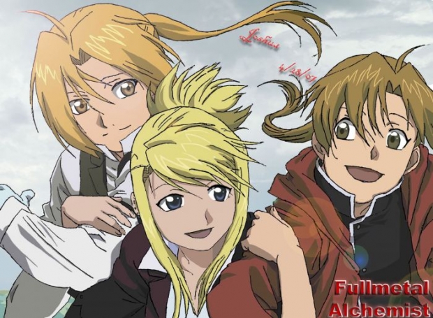 Edward Winry&alphonse 3