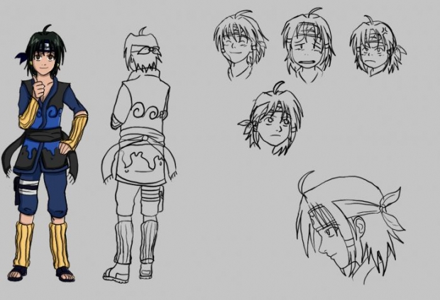 Hayate Misawa's Concept Sheet