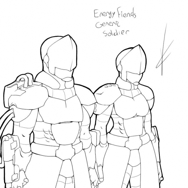 Energy Fiends Generic Soldiers