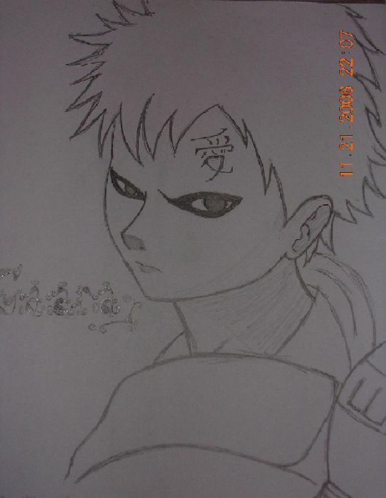 Gaara W/ Pencil Only