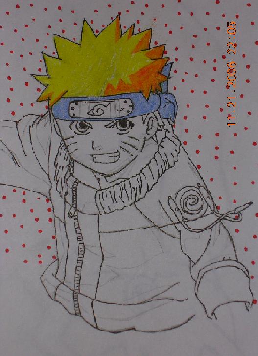 Naruto (uncoloured)