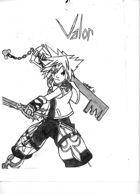 Sora's Valor Form