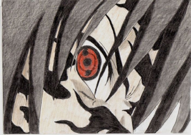 Drawing Of Sasuke