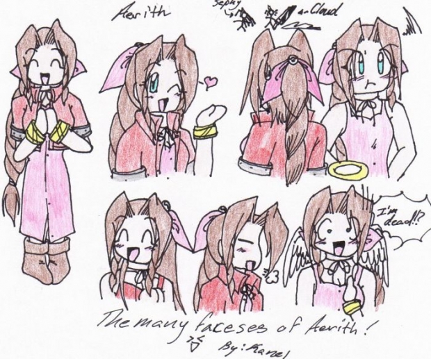 Aerith's Many Faces