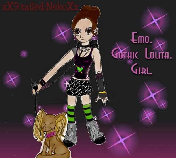 Emo.gothic Lolita.grl+