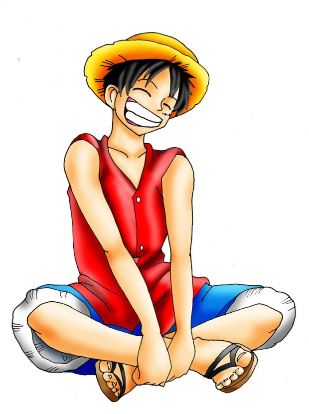 Luffy Photoshopped