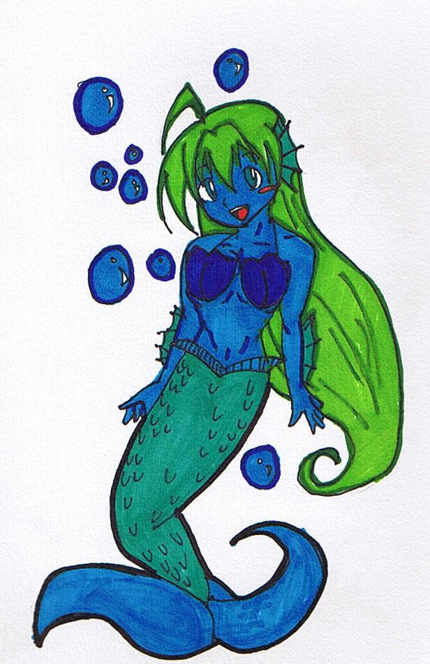 Sharpie Mermaid