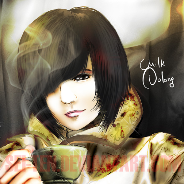 Milk Oolong Green Tea