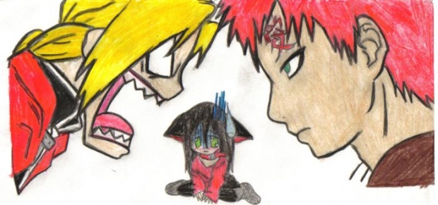 Ed And Gaara Are At It Again. -_-'