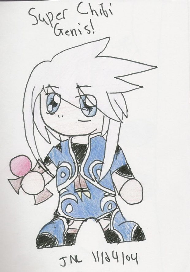 Super Chibi Genis!