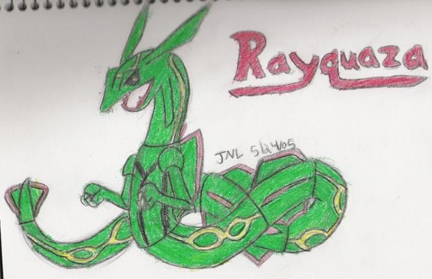 Rayqauza Again