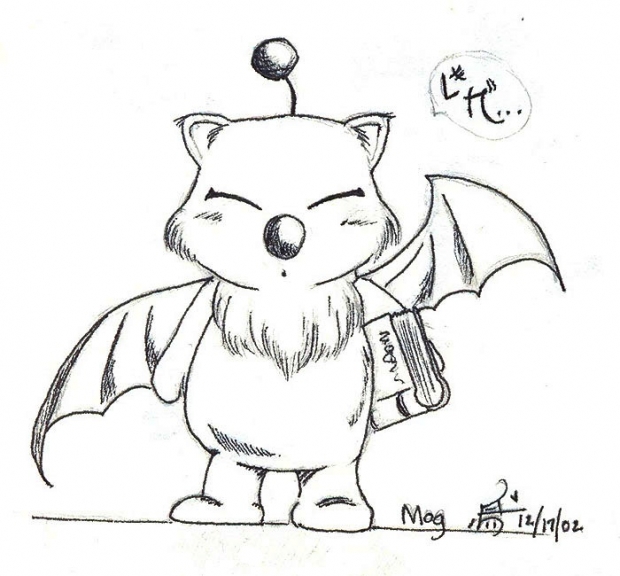 Moogle Sketch