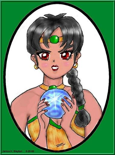 My Oc: Lucinda, The Fortune Teller