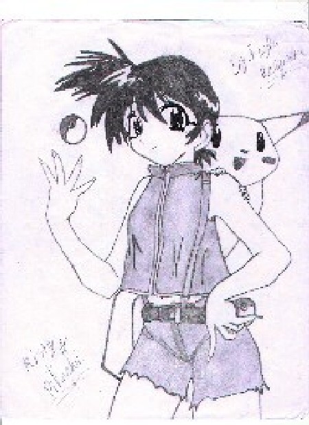 Misty And Pikachu(resized)