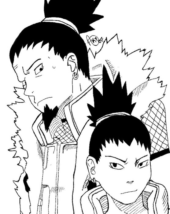 Shikamaru And Shikaku