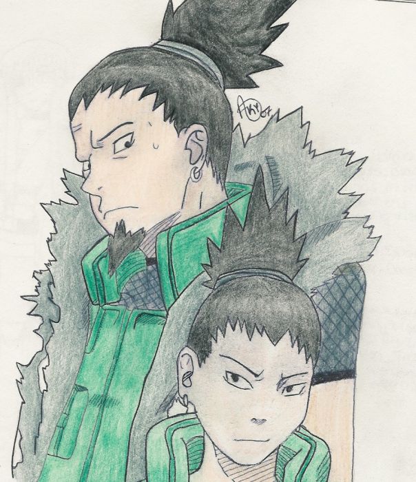 Shikamaru And Shikaku