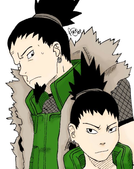 Shikamaru And Shikaku