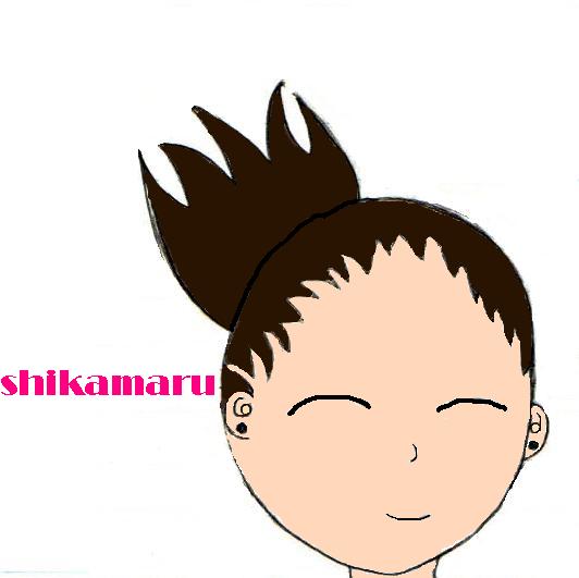 Chibi Shikamaru! (made On Paint)