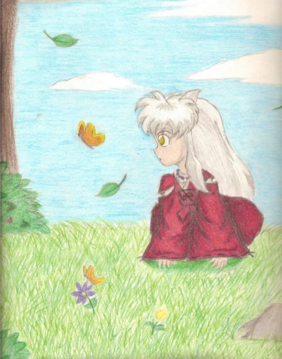 Chibi Inuyasha For Space Chicken