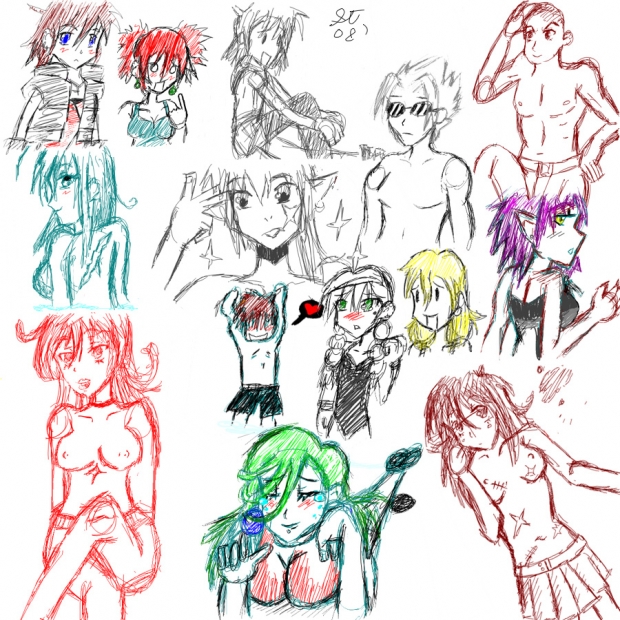 (PG 15) MSN Sketch Dump 4